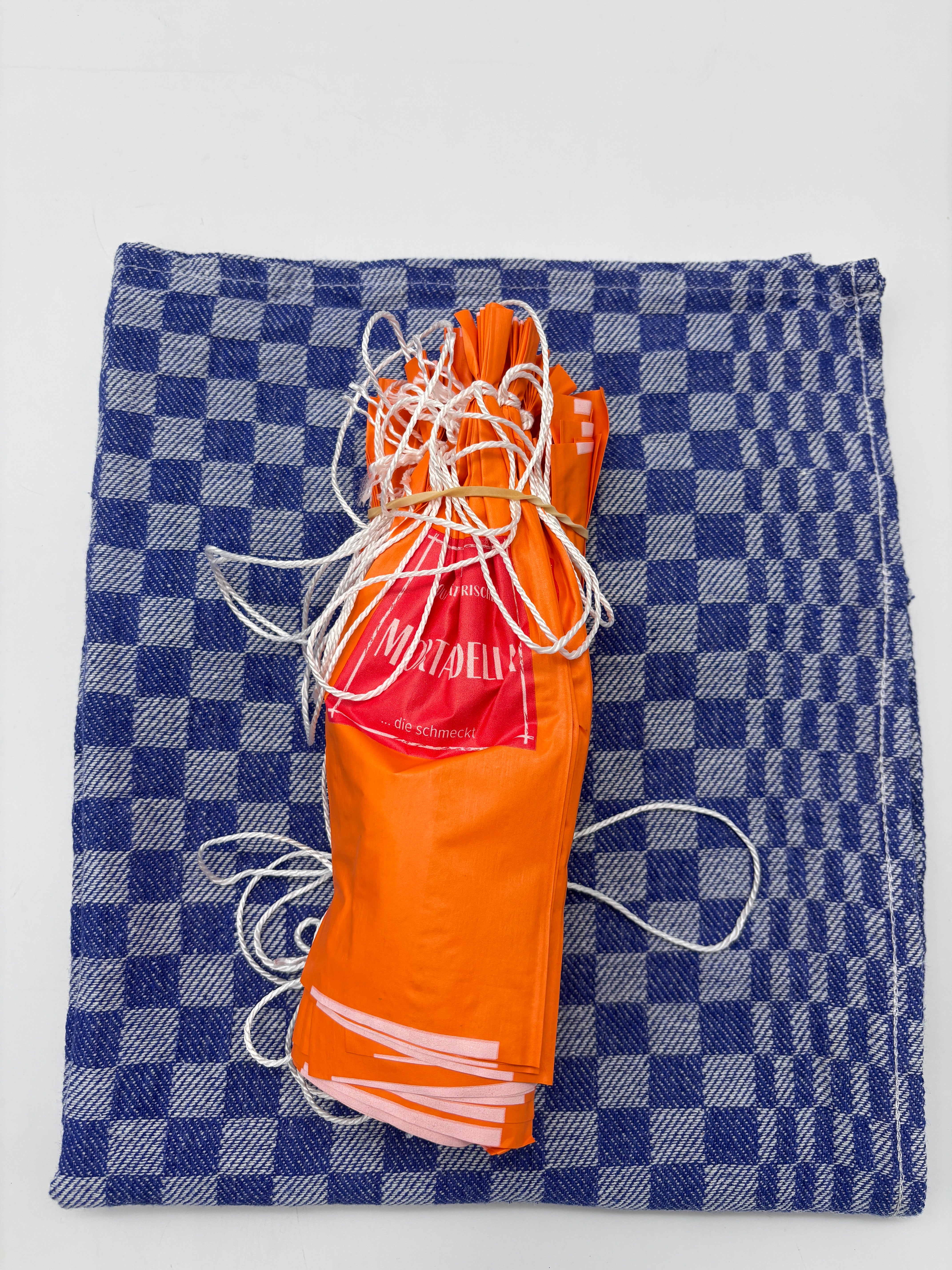 Faserdarm Druck Mortadella