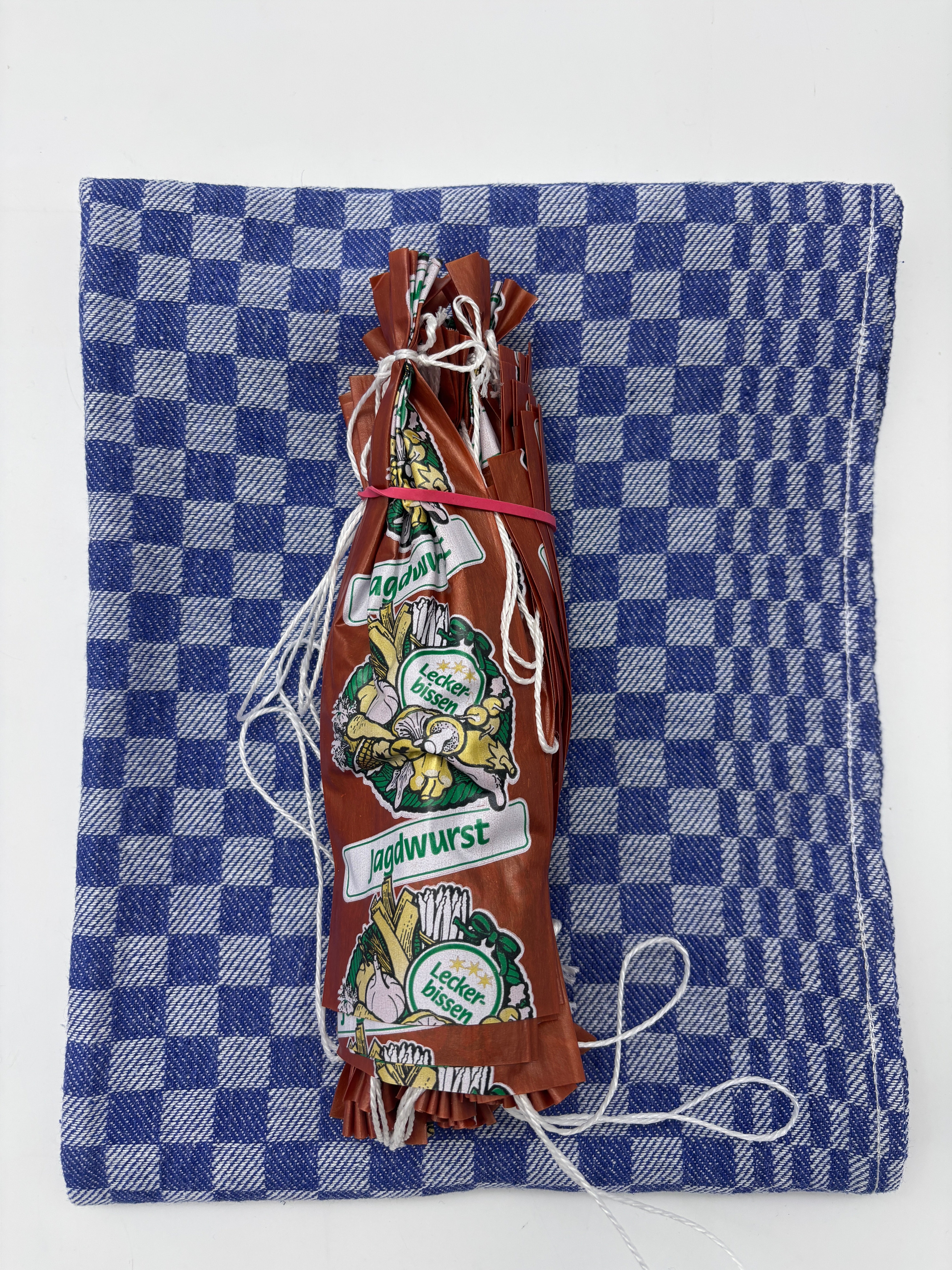 Faserdarm Druck Jagdwurst