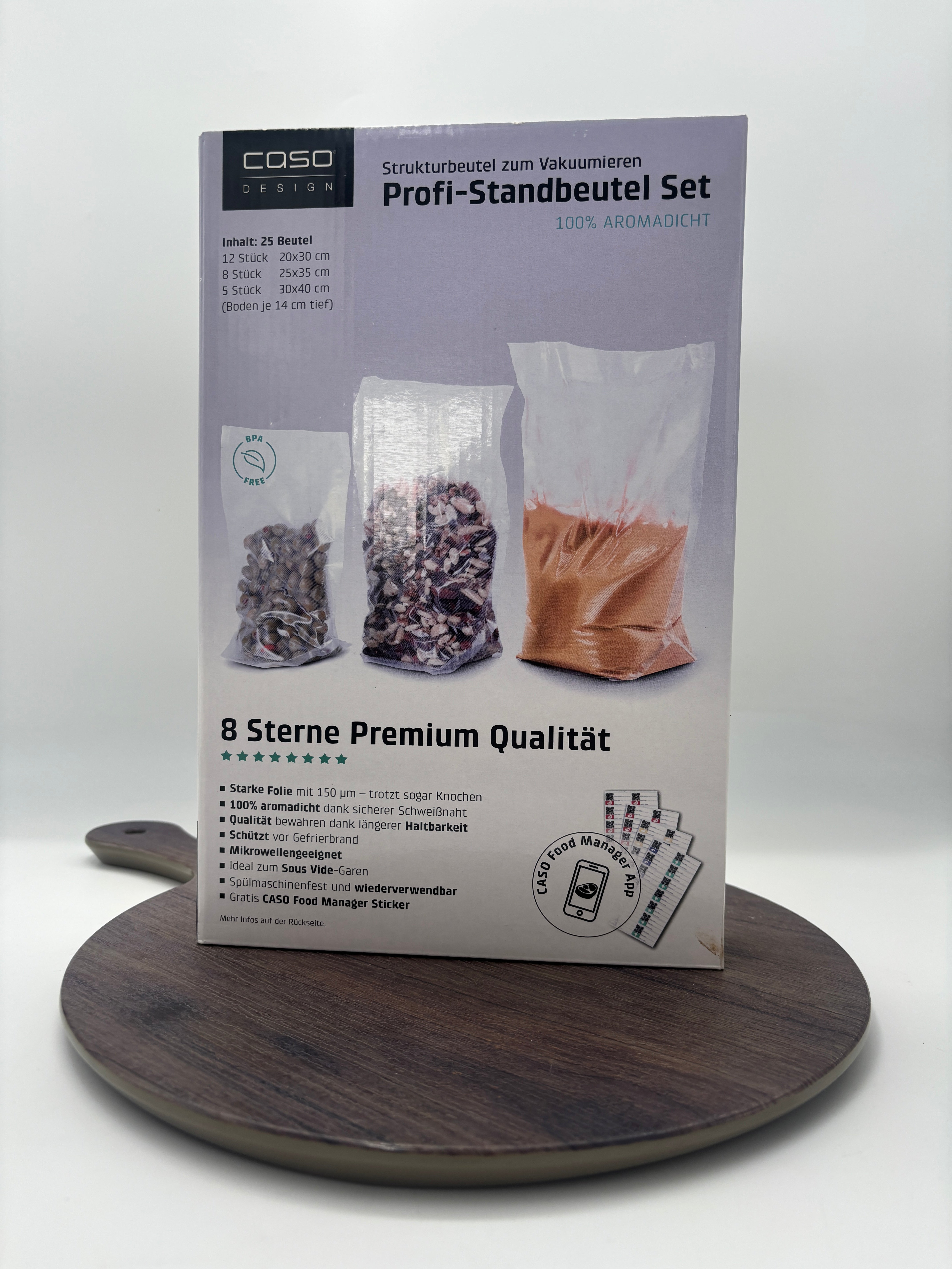 Caso Profi-Standbeutel Set