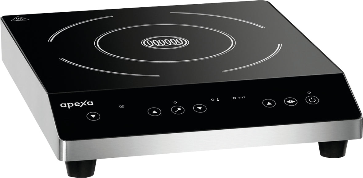 Induktions-Kochfeld, Edelstahl