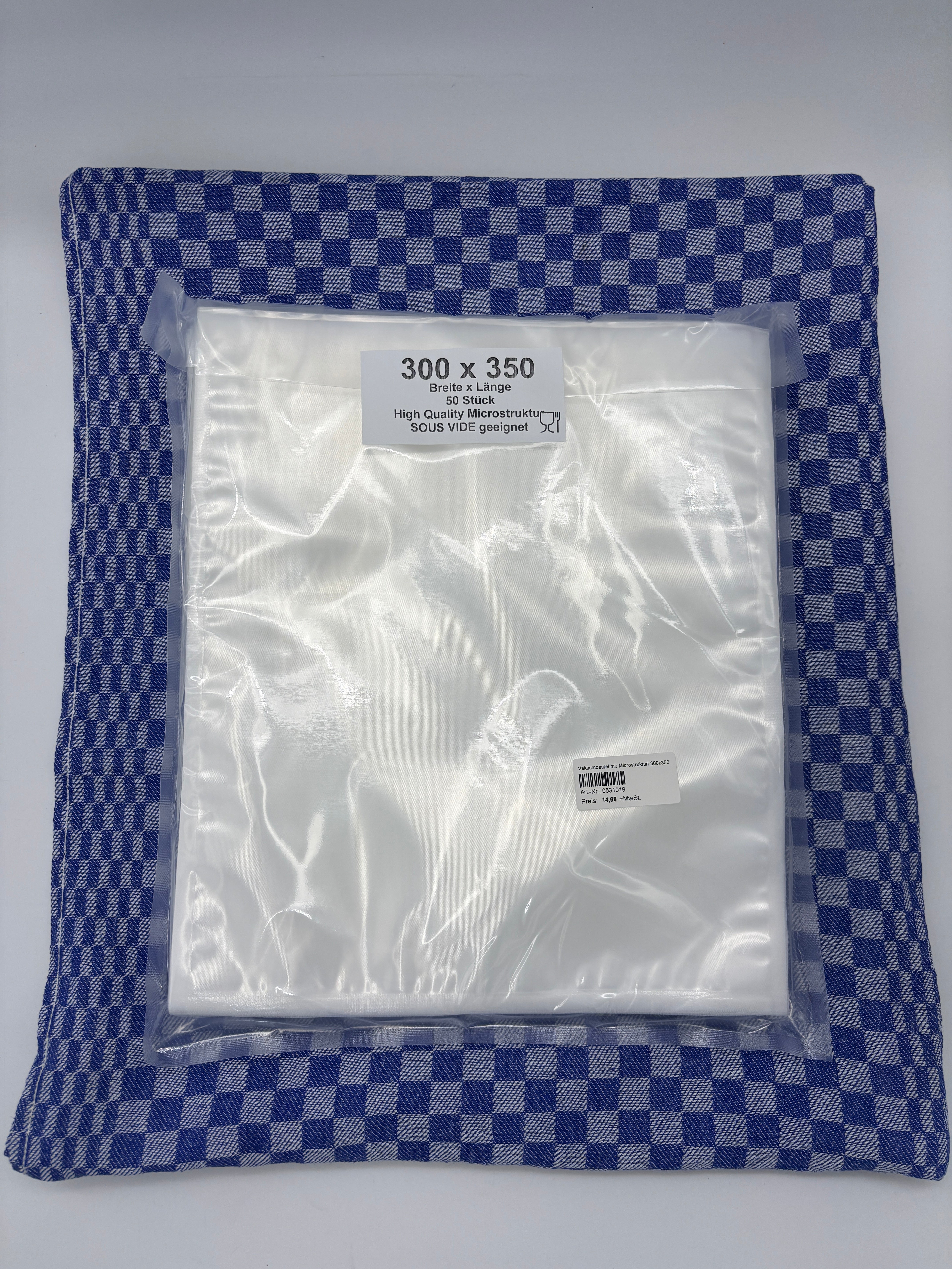 Strukturbeutel 90µ - 300x350