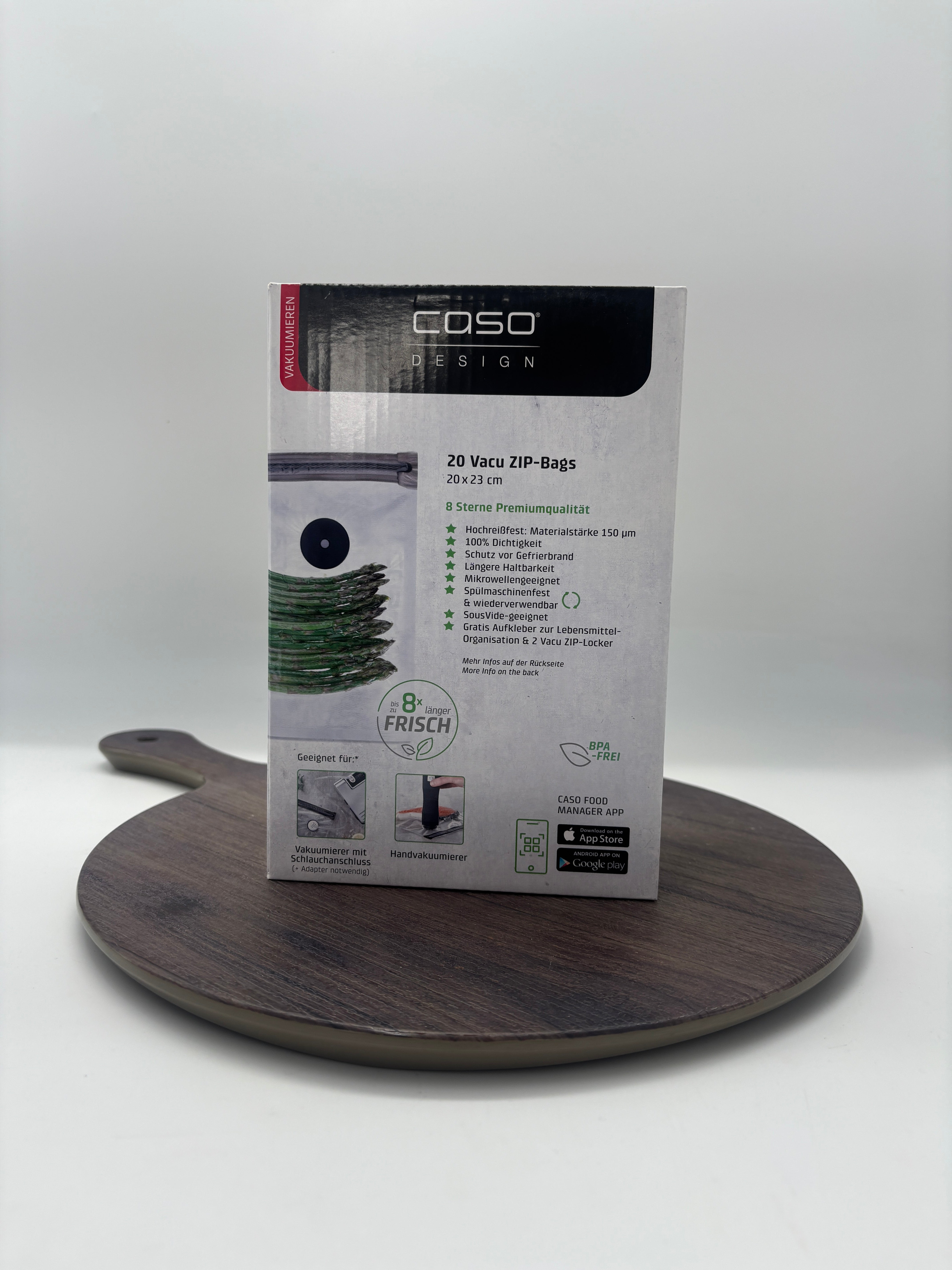 Caso Vacu ZIP-Bags 20x23 cm