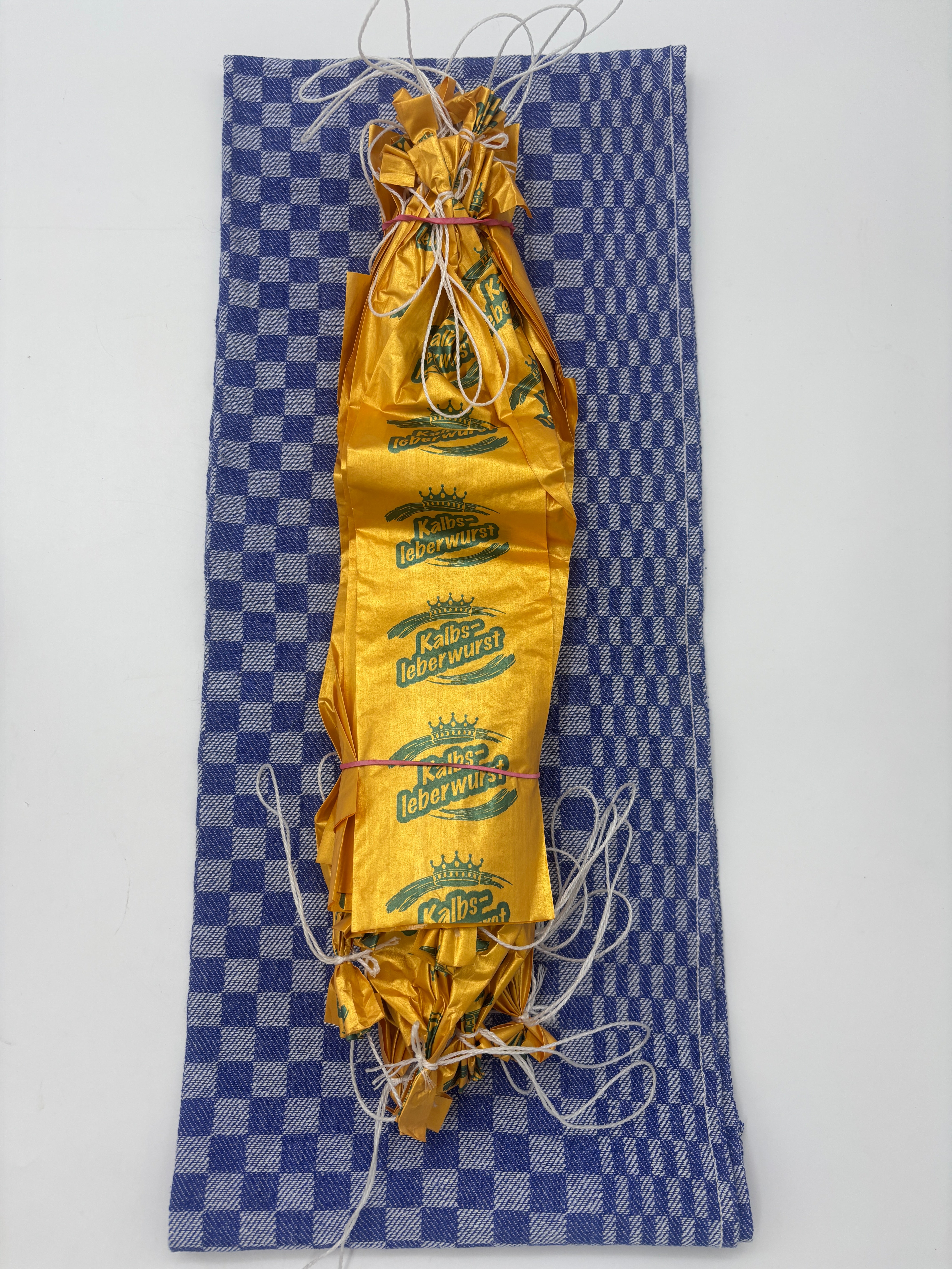 Faserdarm gold KAL. 60/50 Druck Kalbsleberwurst á 25 Stk/Bd