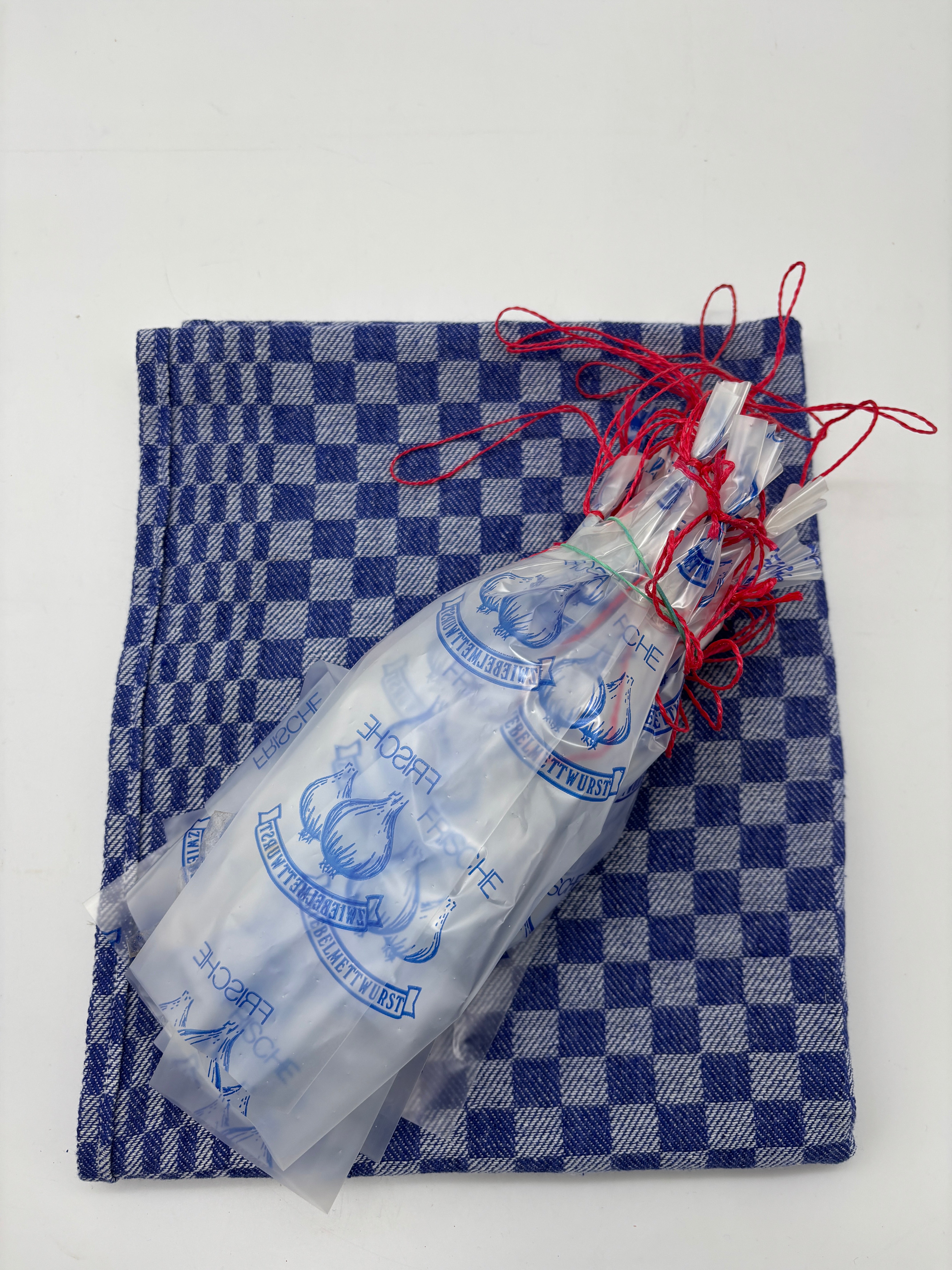 Sterildarm KAL. 43/25 gestippt Druck Zwiebelmettwurst á 25 Stück im Bund