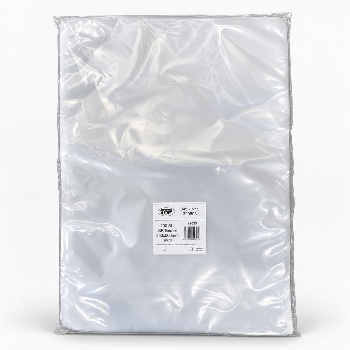 Siegelrandbeutel 350x500, 90 µm