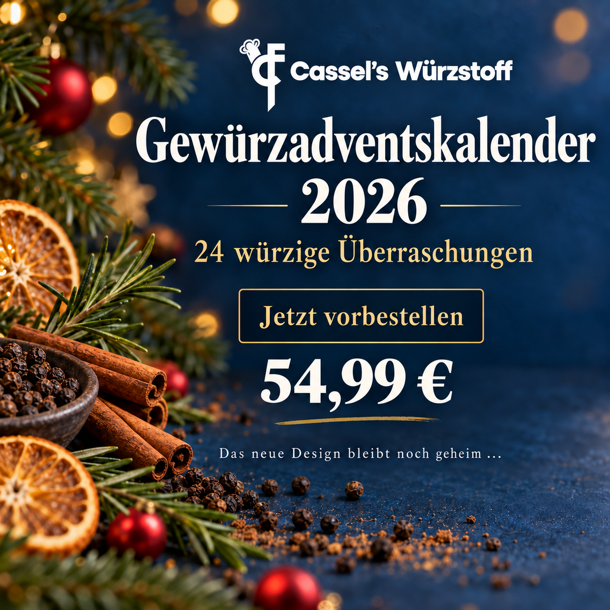 Cassel´s Würzstoff Adventskalender