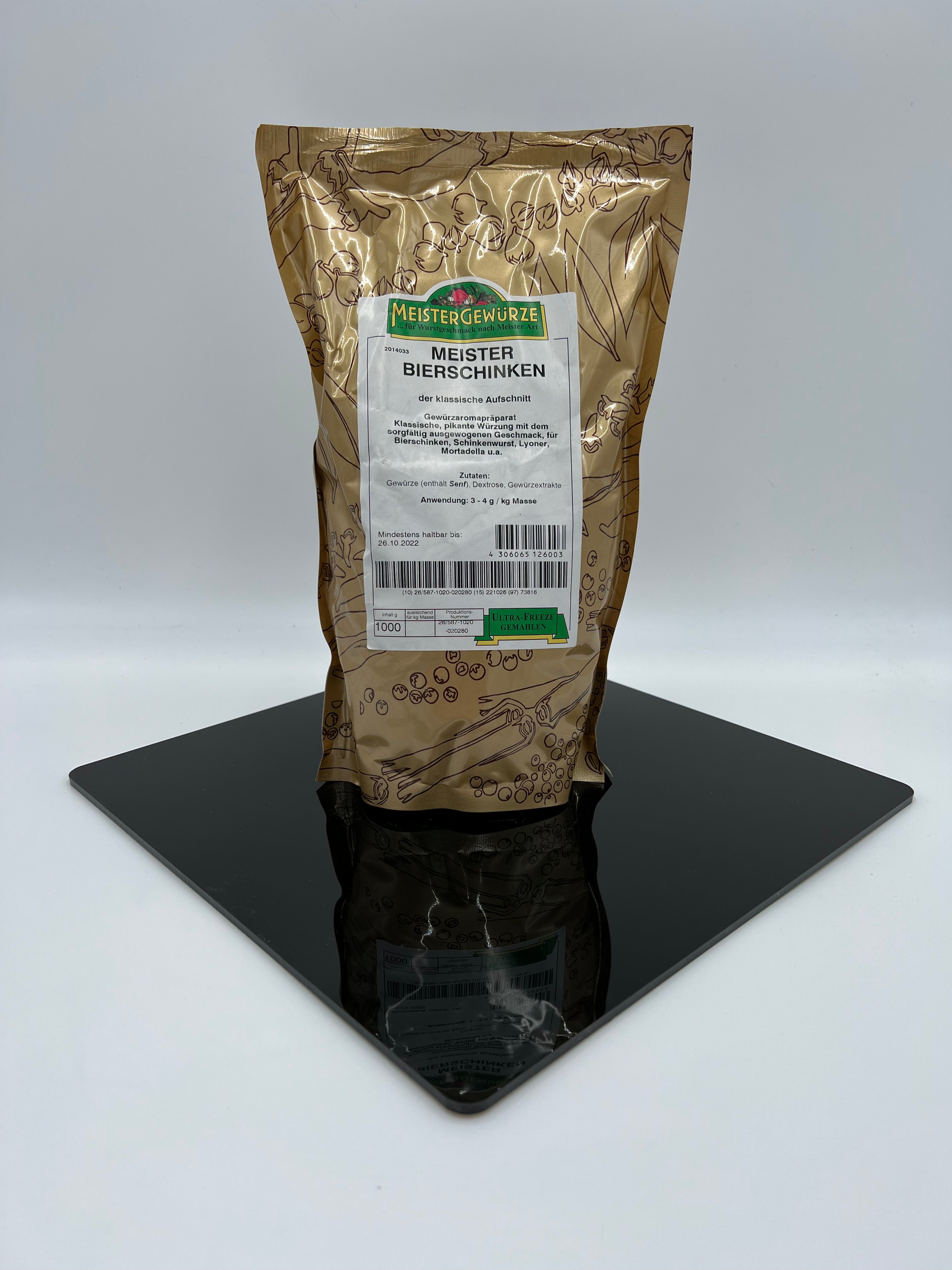 Meister Gewürze - verschiedene Sorten