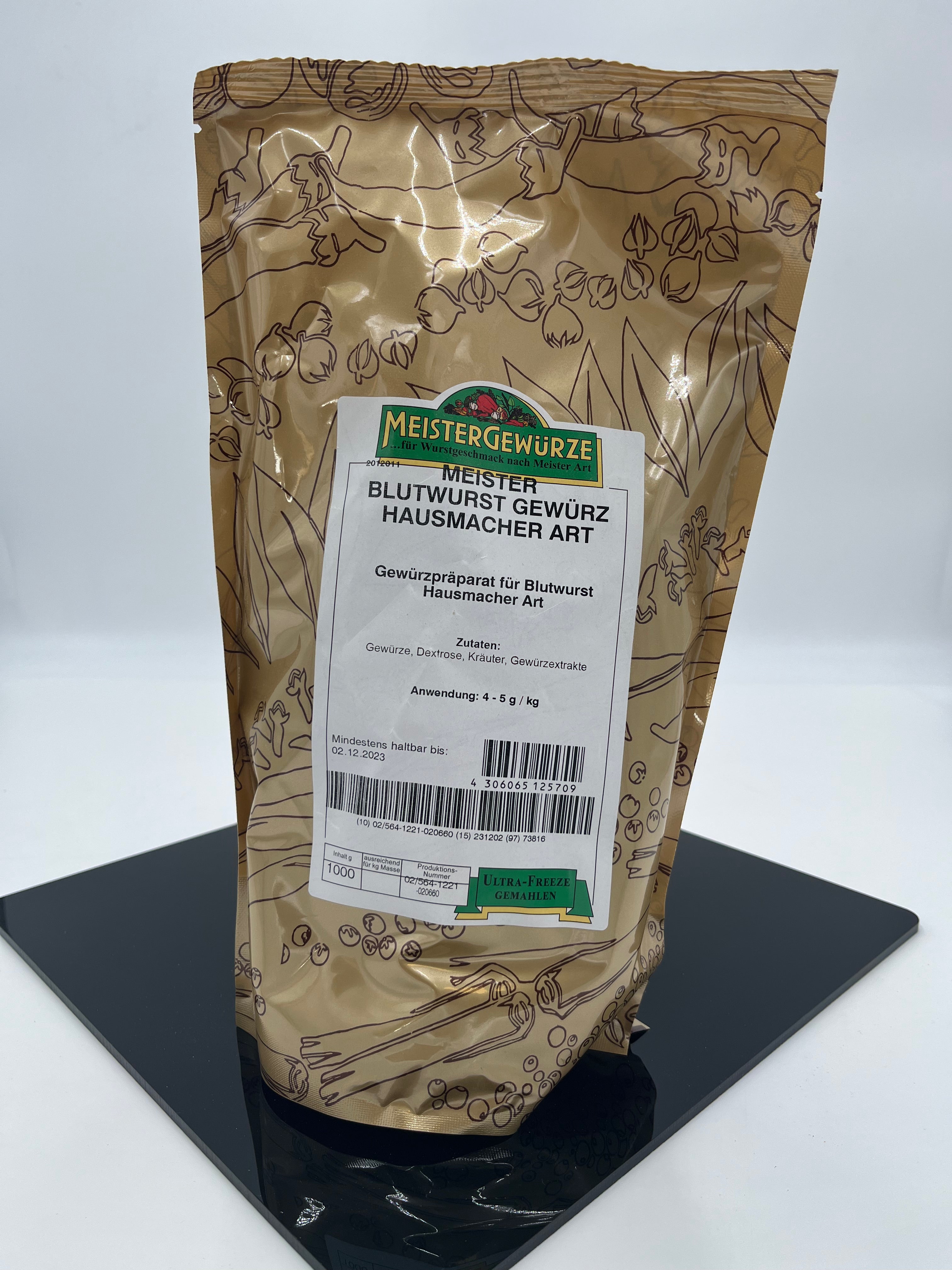 Meister Gewürze - verschiedene Sorten