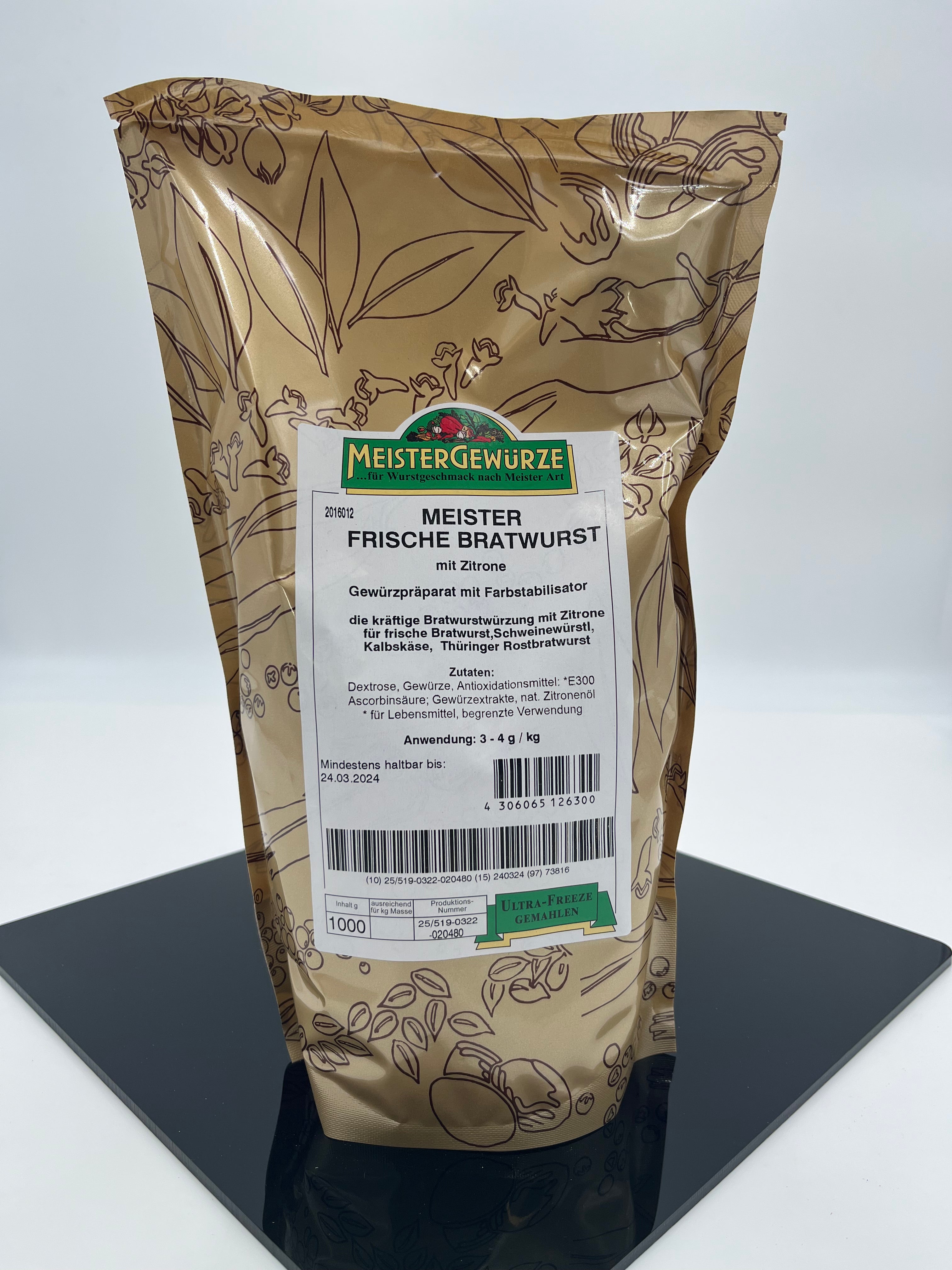 Meister Gewürze - verschiedene Sorten