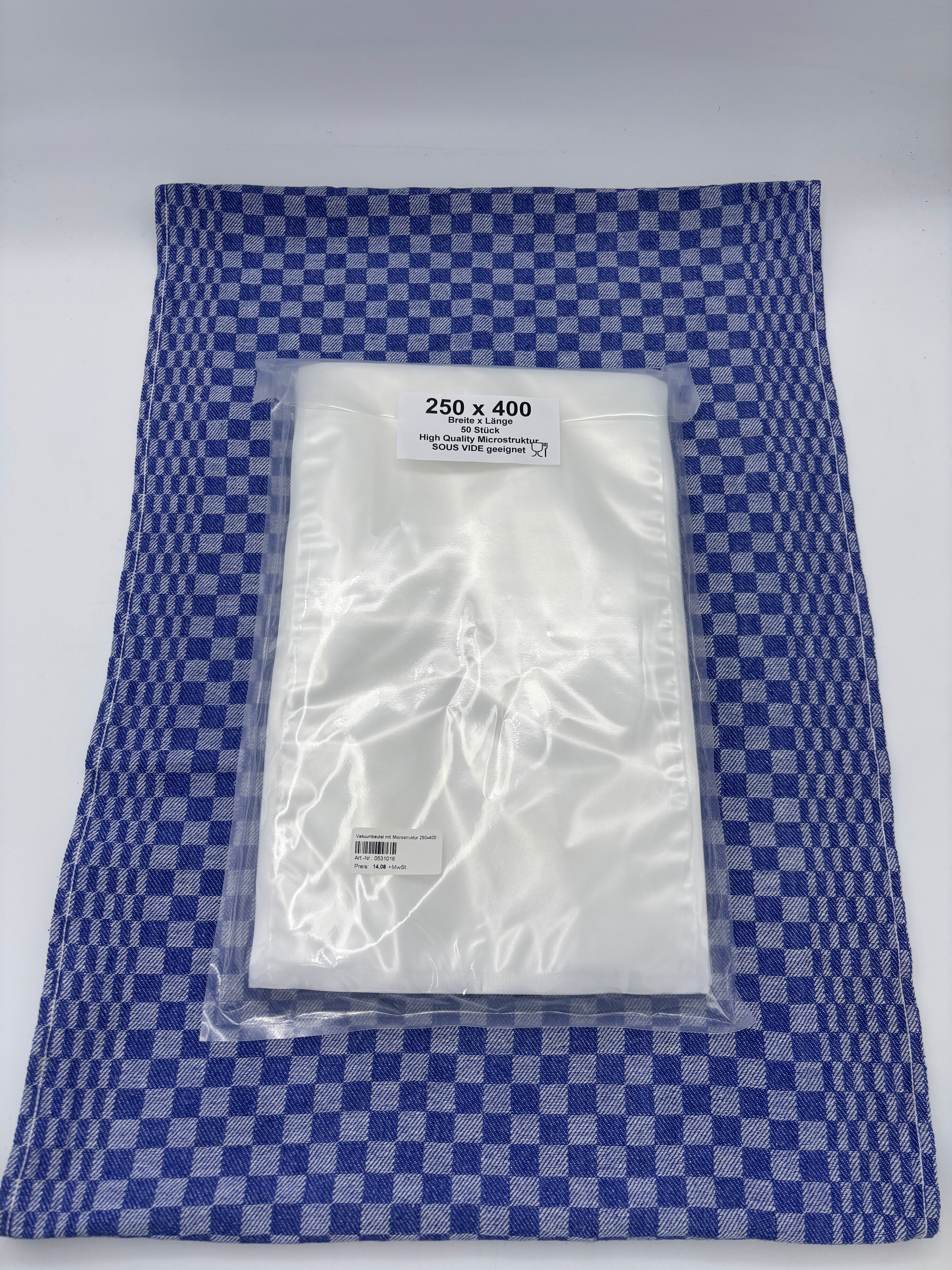Strukturbeutel 90µ - 250x400