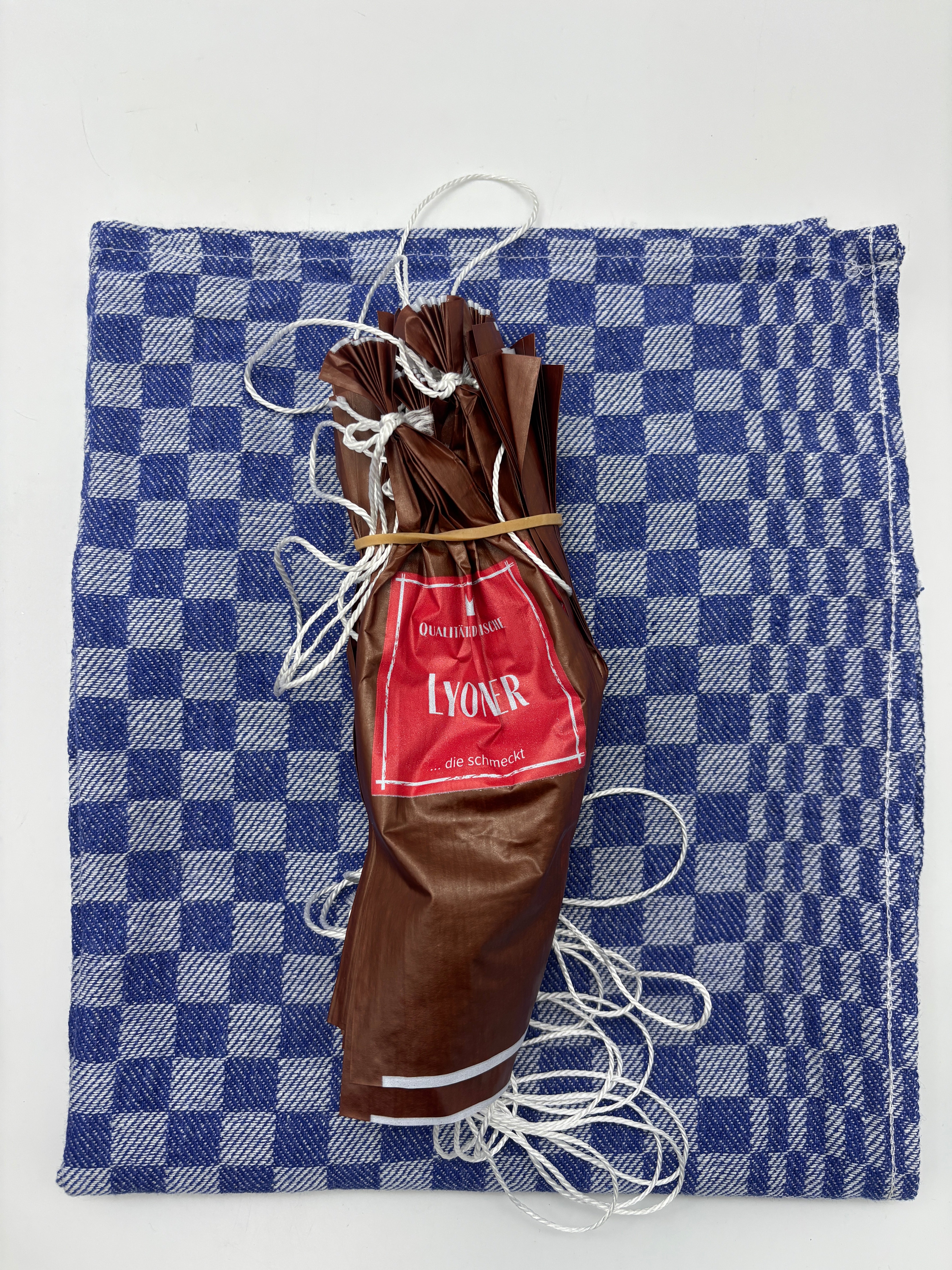 Faserdarm Druck Lyoner