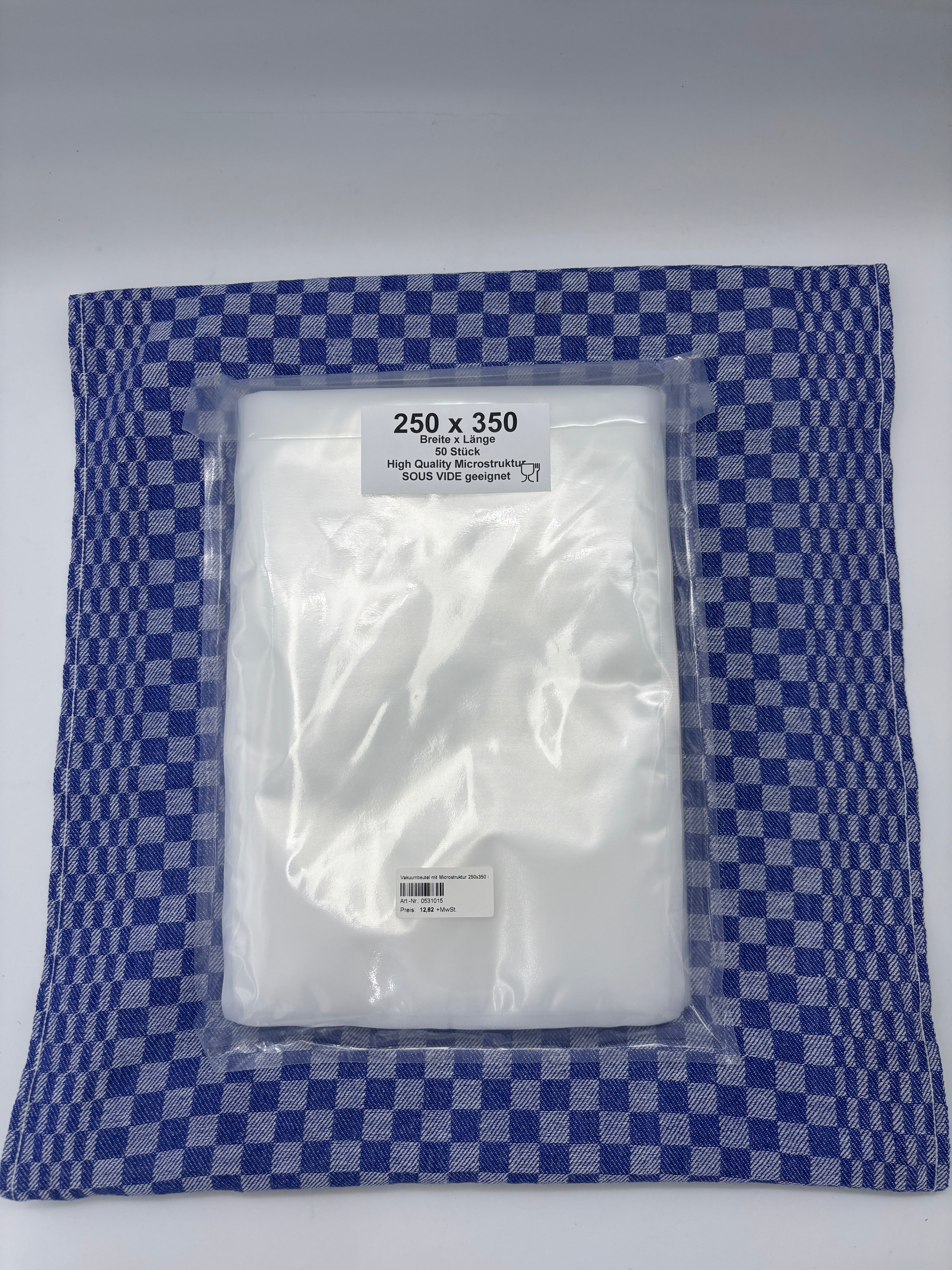 Strukturbeutel 90µ - 250x350