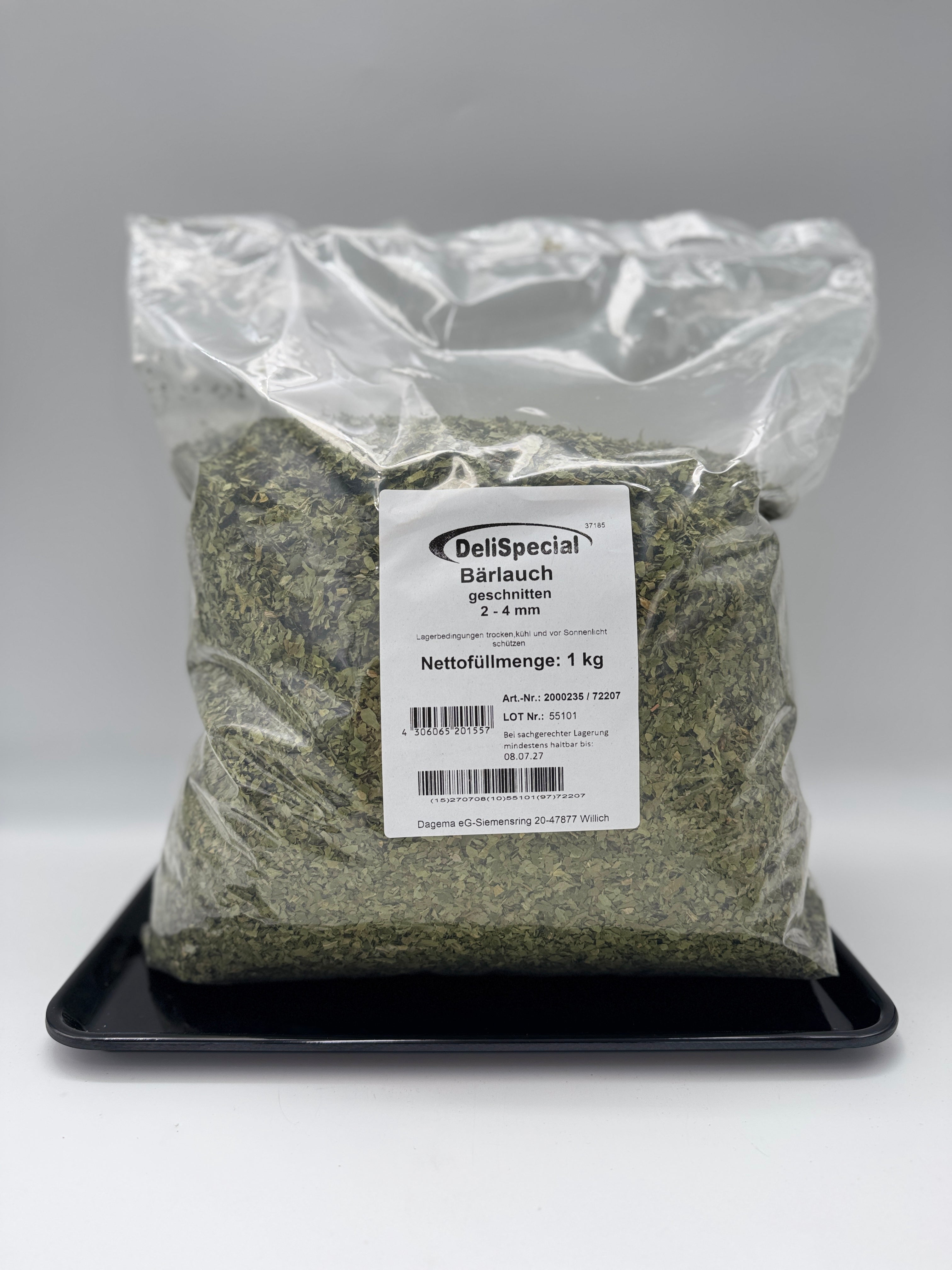 Bärlauch geschnitten