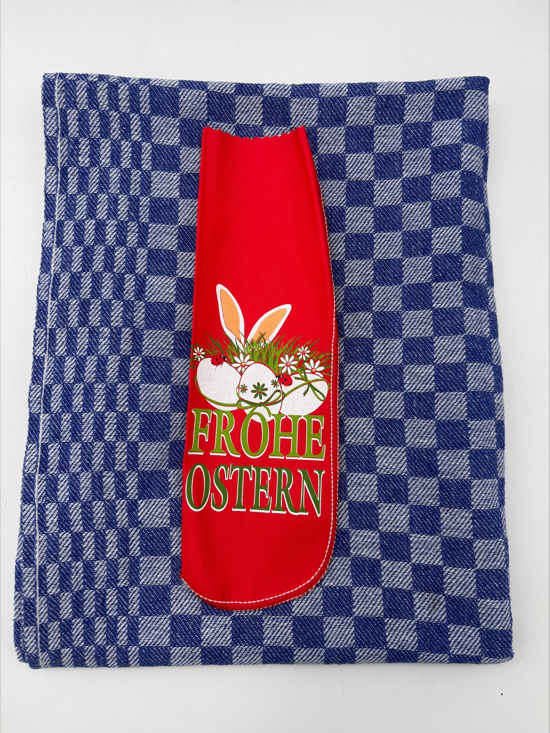 Leinendarm Frohe Ostern ROT KAL. 55/25 ca. 400g