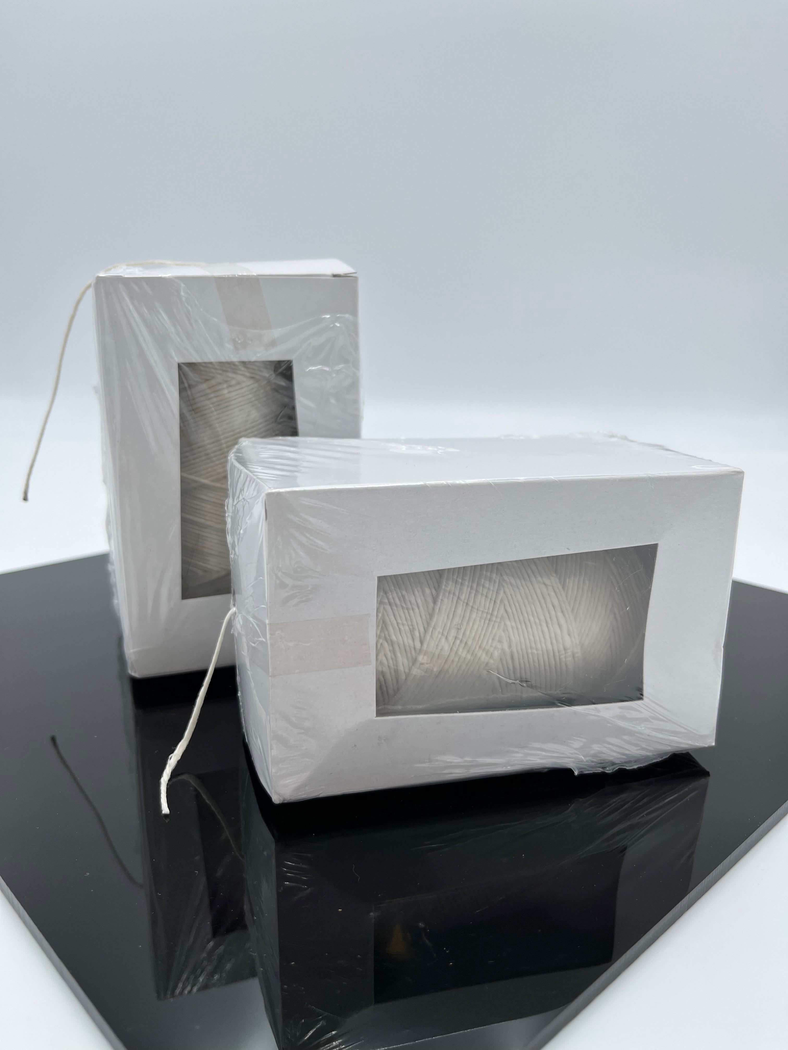 Bindfäden gebleicht