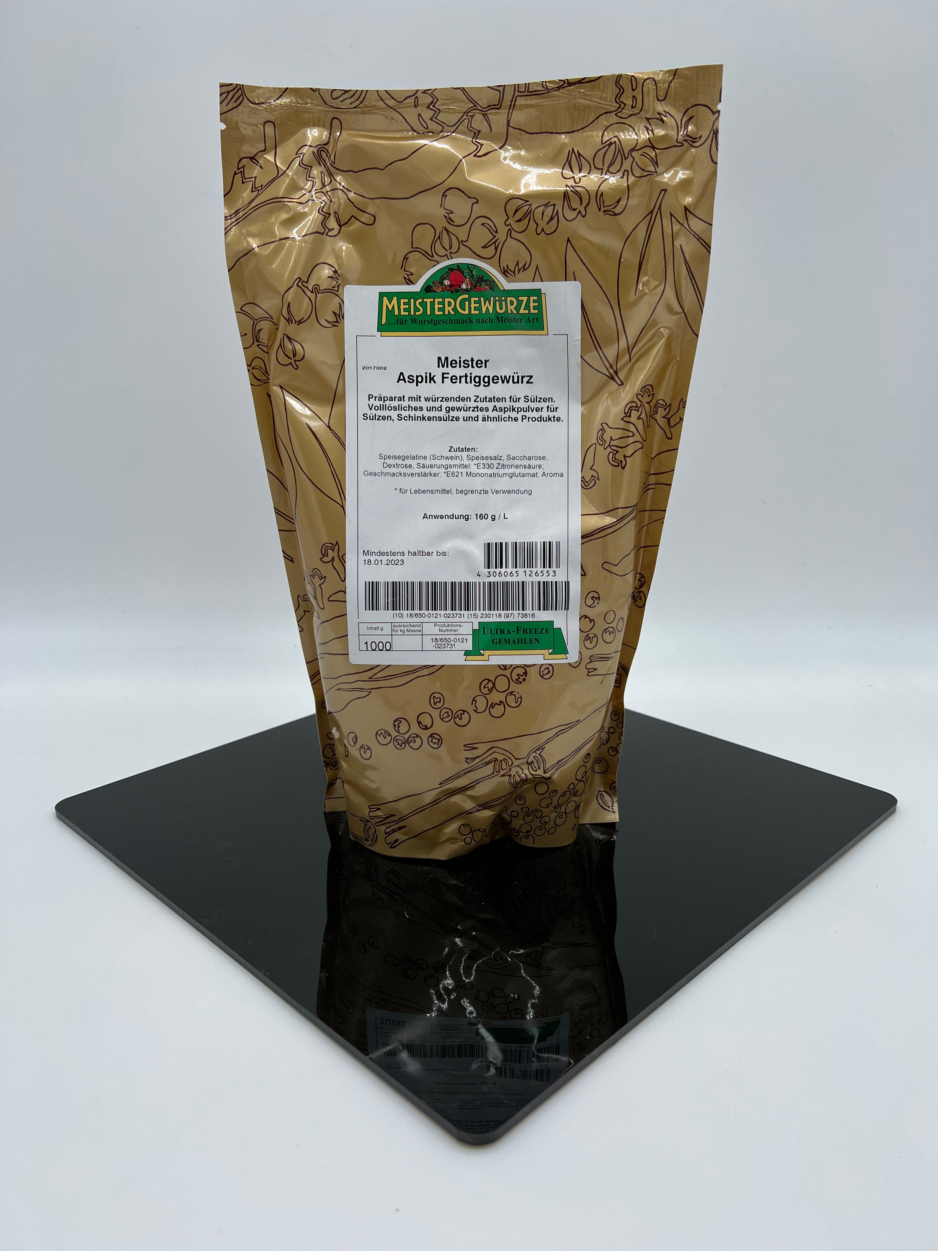 Meister Gewürze - verschiedene Sorten