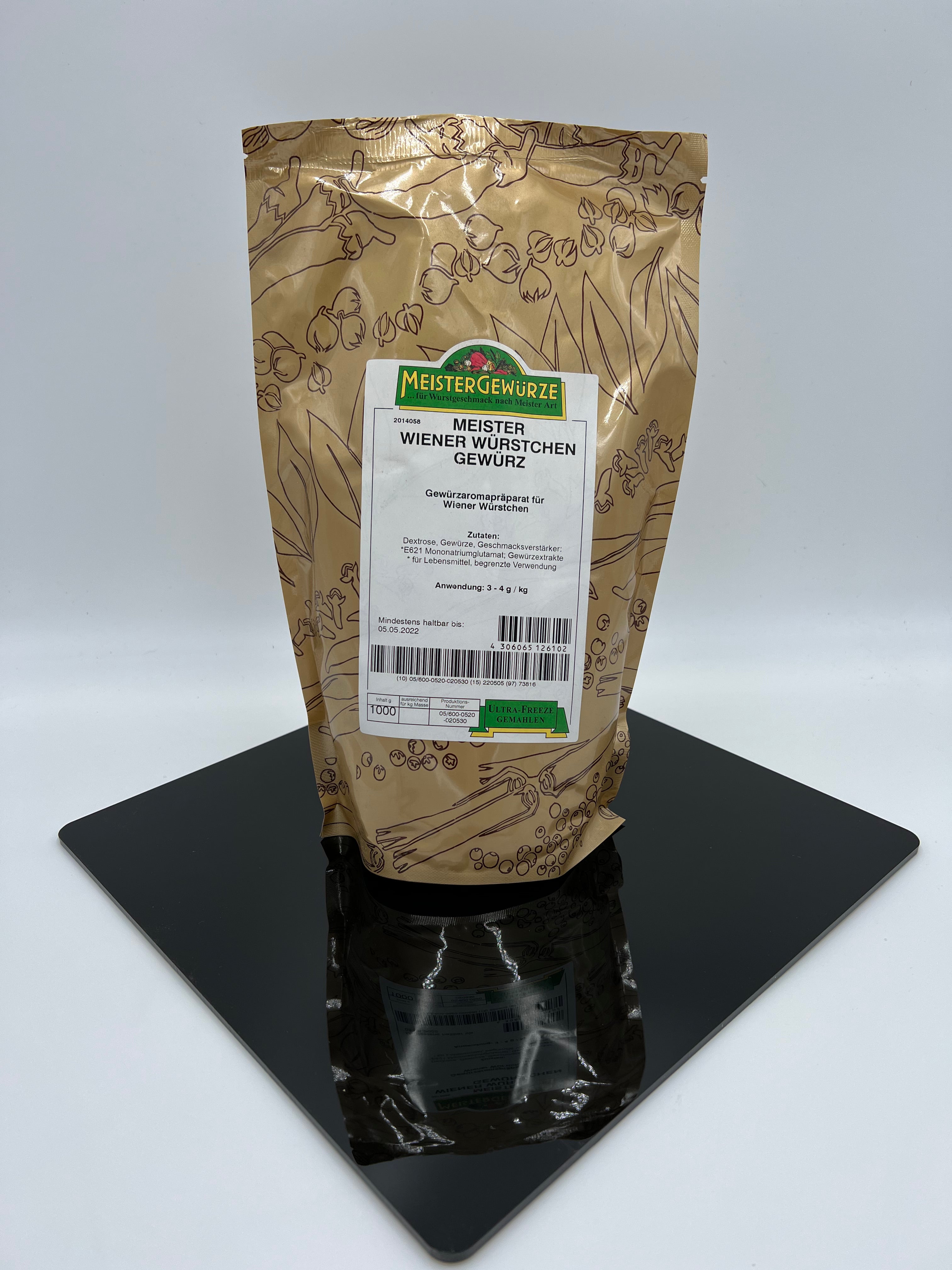 Meister Gewürze - verschiedene Sorten