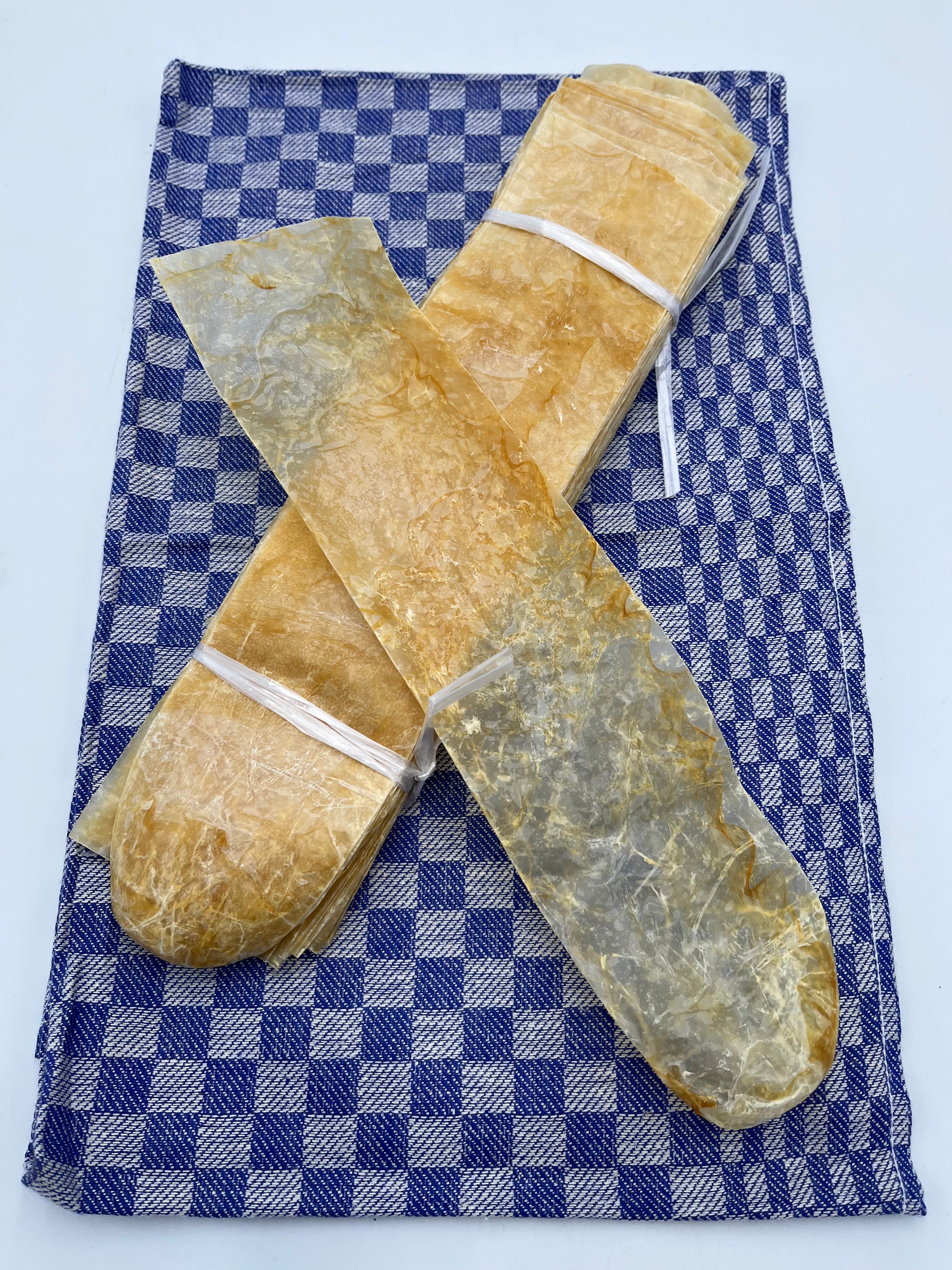 Schweinedärme in verschiedenen Kalibern